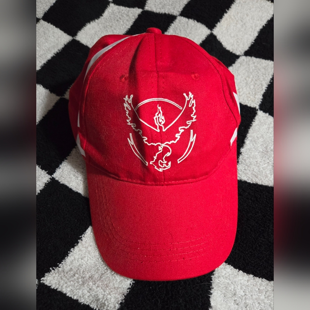 Men's POKEMON GO Team Valor Moltres adjustable hat